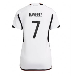 Lacne Ženy Futbalové dres Nemecko Kai Havertz #7 MS 2022 Krátky Rukáv - Domáci